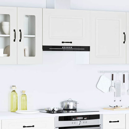 Kitchen Wall Cabinet Kalmar White Engineered Wood