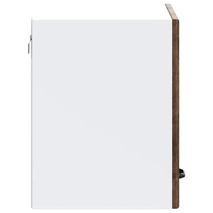 Kitchen Wall Cabinet Kalmar Smoked Oak Engineered Wood