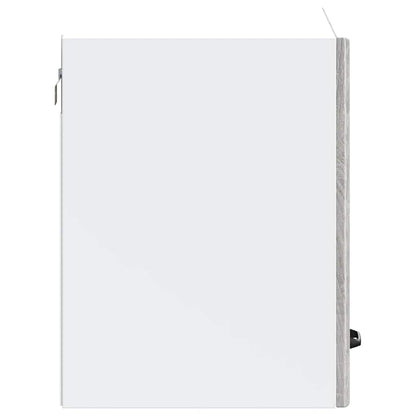 Kitchen Wall Cabinet Kalmar Grey Sonoma Engineered Wood