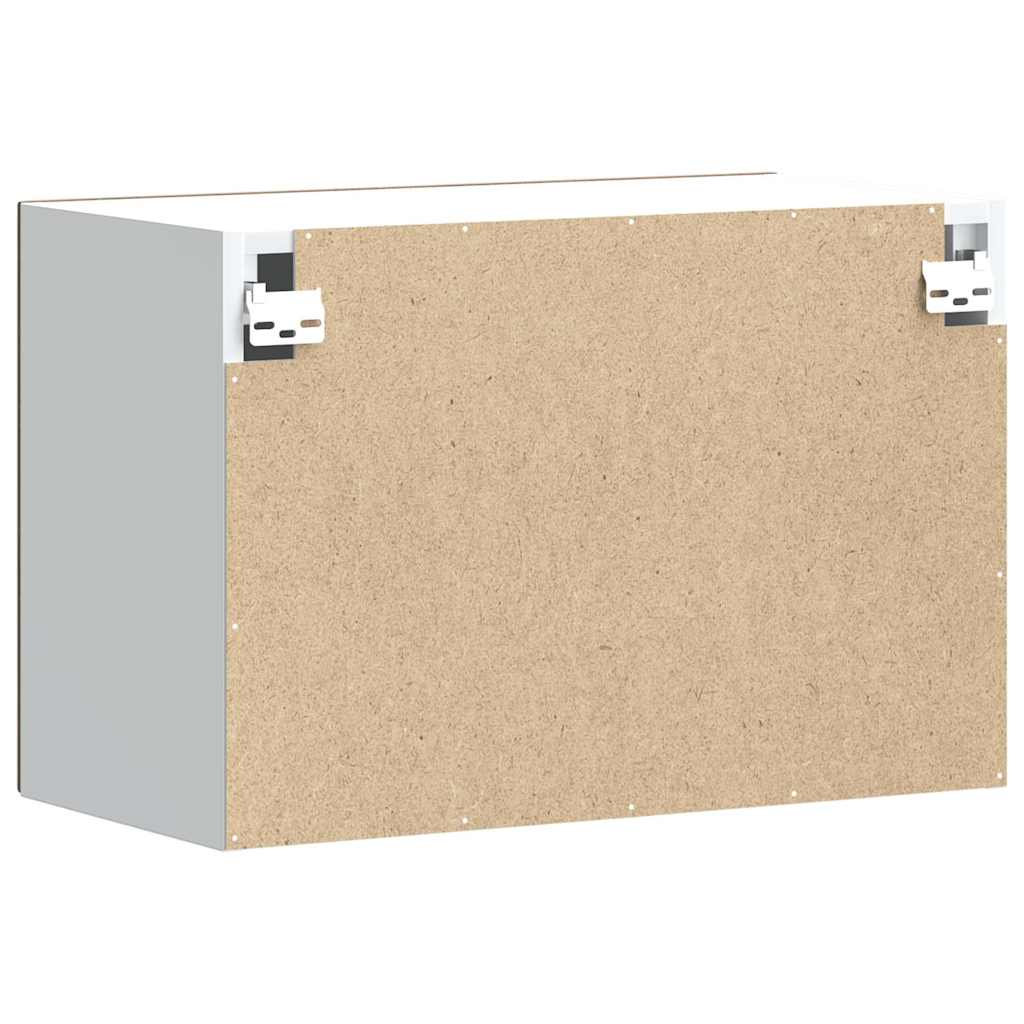 Kitchen Wall Cabinet Kalmar Brown Oak Engineered Wood