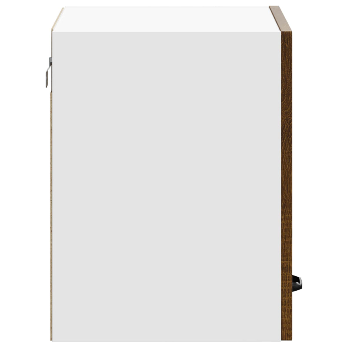 Kitchen Wall Cabinet "Kalmar" Brown Oak Engineered Wood