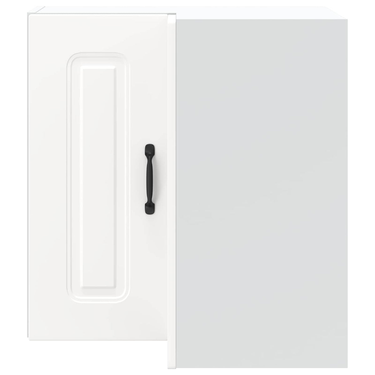 Kitchen Wall Corner Cabinet "Kalmar" White Engineered Wood