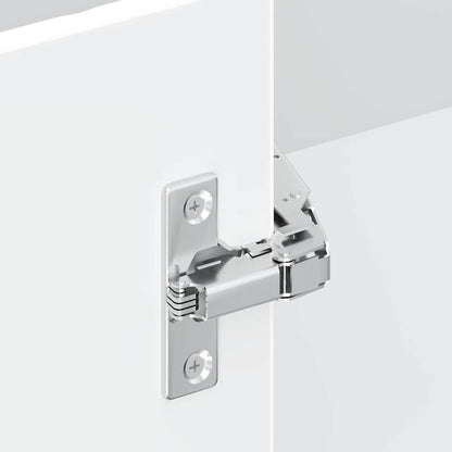 Kitchen Wall Corner Cabinet "Kalmar" High Gloss White