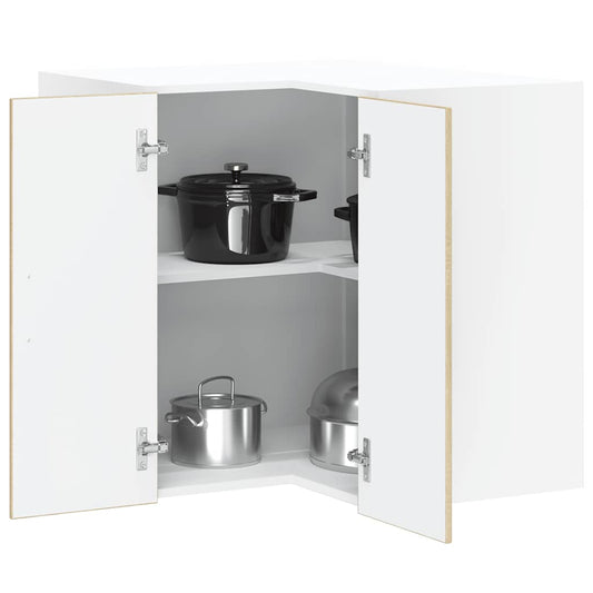 Kitchen Wall Corner Cabinet "Kalmar" Sonoma Oak Engineered Wood