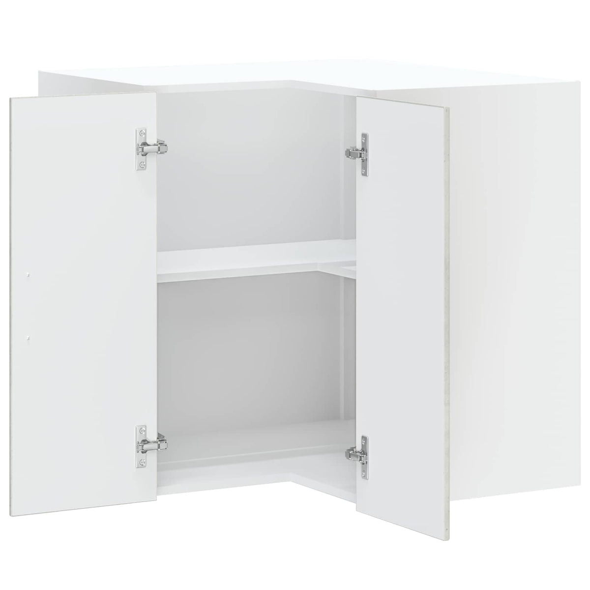 Kitchen Wall Corner Cabinet "Kalmar" Concrete Grey
