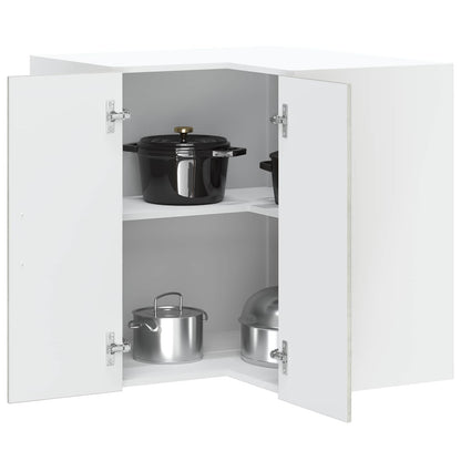 Kitchen Wall Corner Cabinet "Kalmar" Concrete Grey