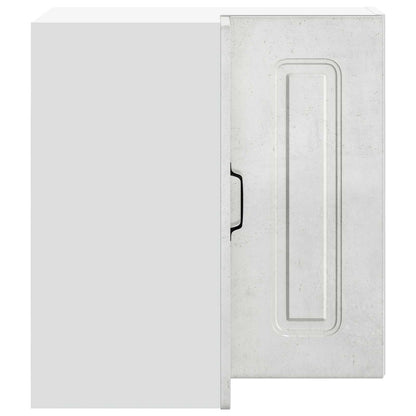 Kitchen Wall Corner Cabinet "Kalmar" Concrete Grey