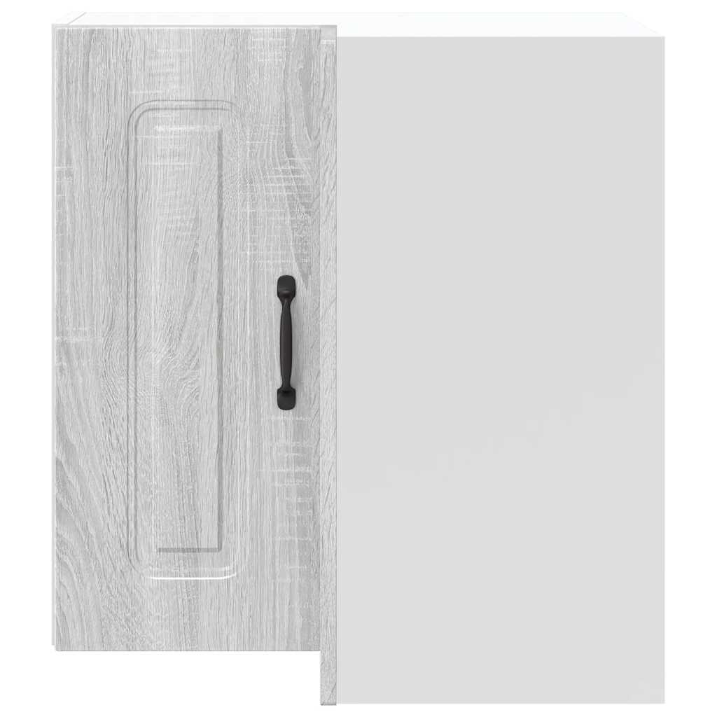 Kitchen Wall Corner Cabinet Kalmar Grey Sonoma Engineered Wood