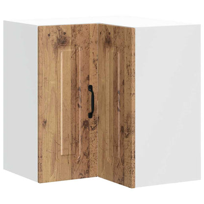 Kitchen Wall Corner Cabinet Kalmar Old Wood Engineered Wood