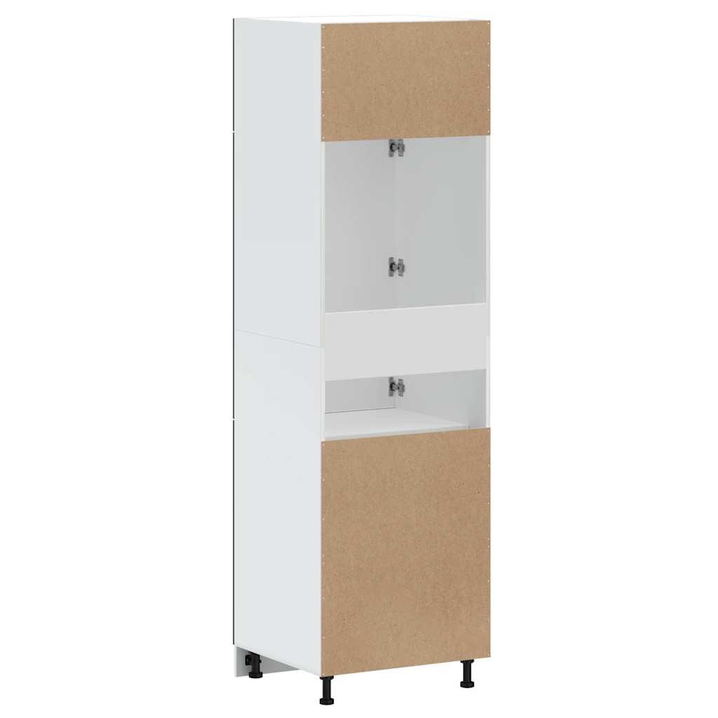 Kitchen Cupboard Kalmar Black Engineered Wood