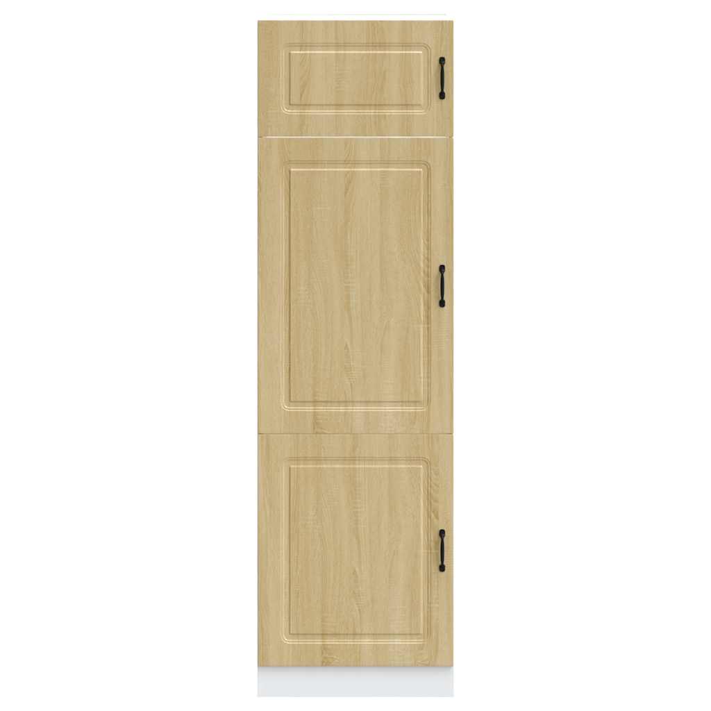 Kitchen Cupboard "Kalmar" Sonoma Oak Engineered Wood