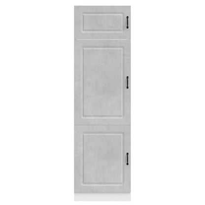 Kitchen Cupboard "Kalmar" Concrete Grey Engineered Wood