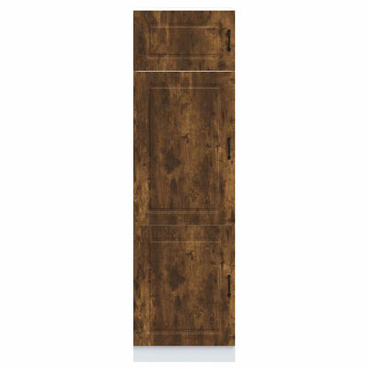 Kitchen Cupboard "Kalmar" Smoked Oak Engineered Wood