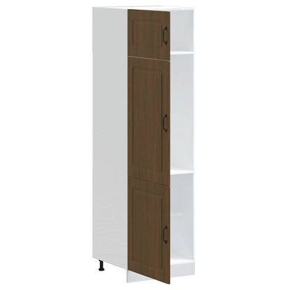 Kitchen Cupboard "Kalmar" Brown Oak Engineered Wood