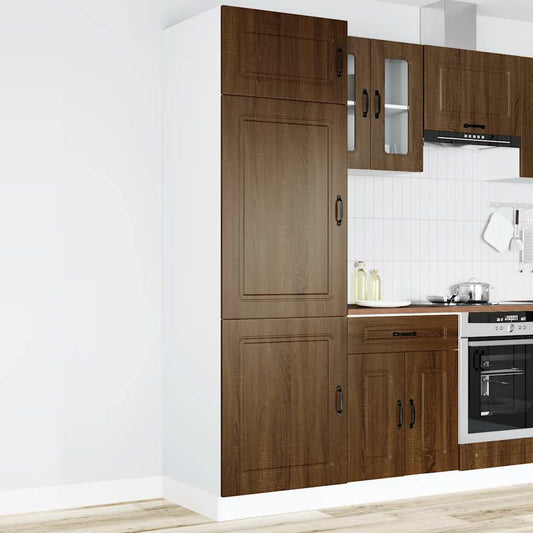 Kitchen Cupboard "Kalmar" Brown Oak Engineered Wood