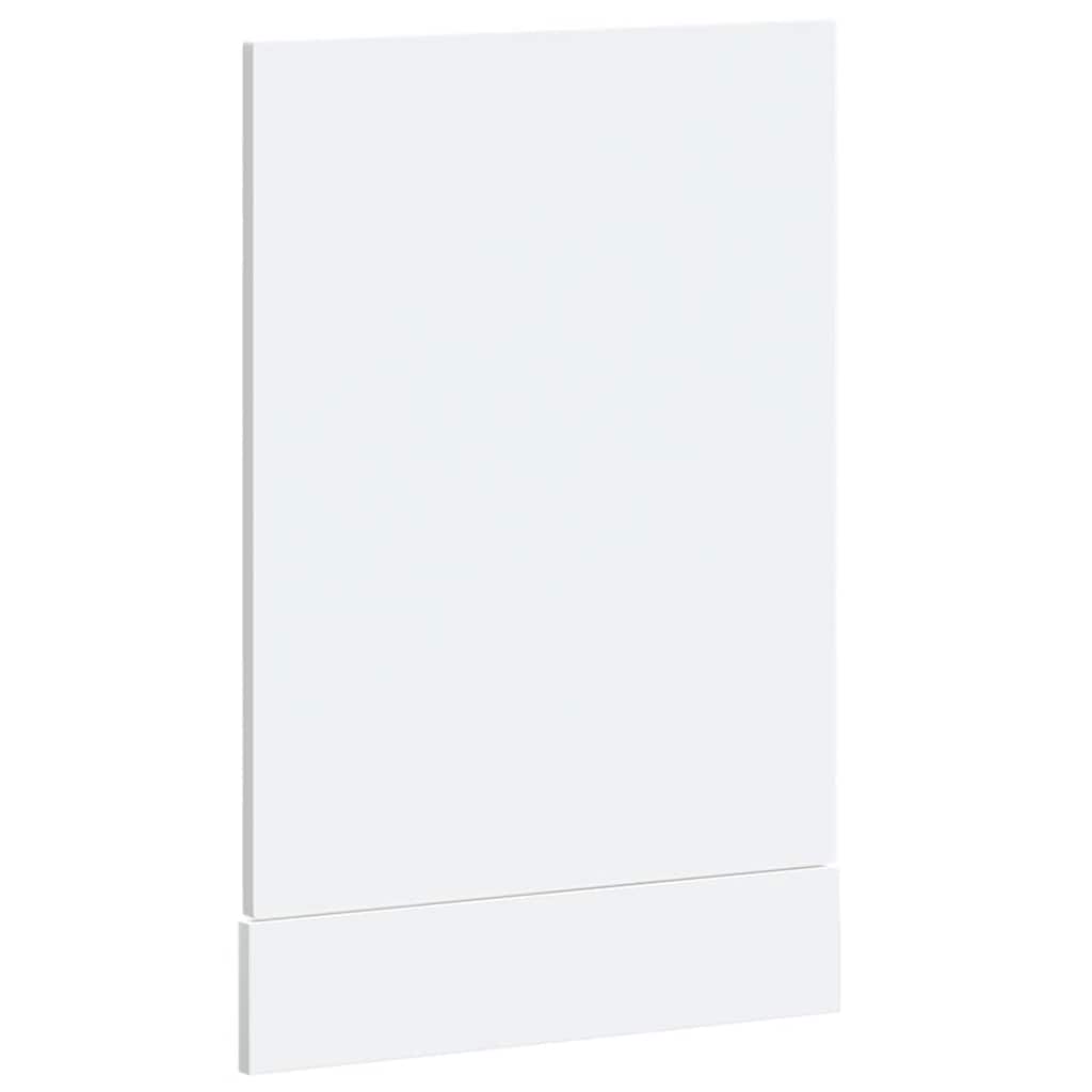 Dishwasher Panel Kalmar White 45x1.5x57 cm Engineered Wood