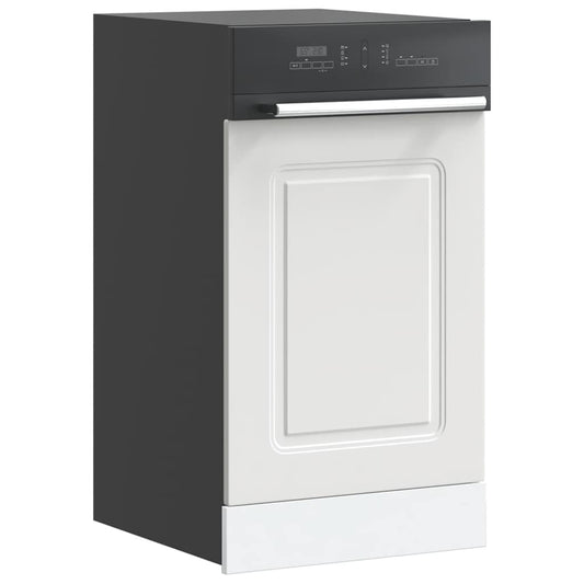 Dishwasher Panel Kalmar White 45x1.5x57 cm Engineered Wood