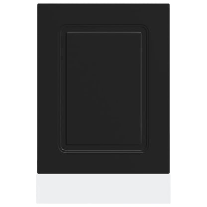 Dishwasher Panel Kalmar Black 45x1.5x57 cm Engineered Wood