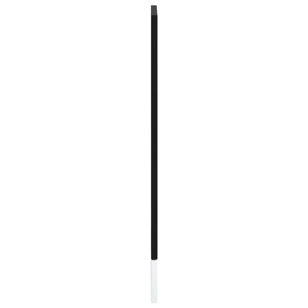Dishwasher Panel Kalmar Black 45x1.5x57 cm Engineered Wood