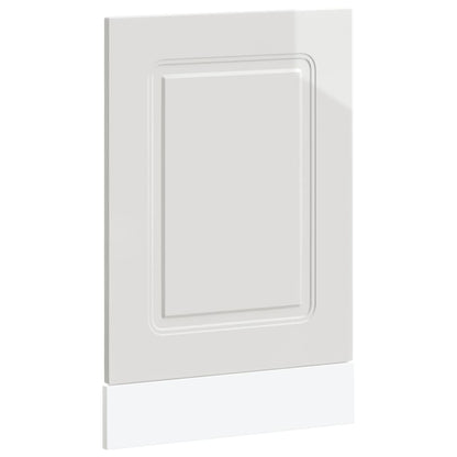 Dishwasher Panel Kalmar High Gloss White 45x1.5x57 cm Engineered Wood