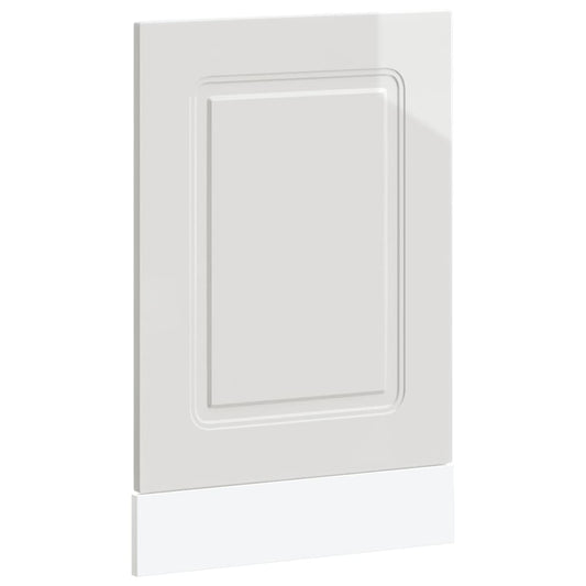 Dishwasher Panel Kalmar High Gloss White 45x1.5x57 cm Engineered Wood