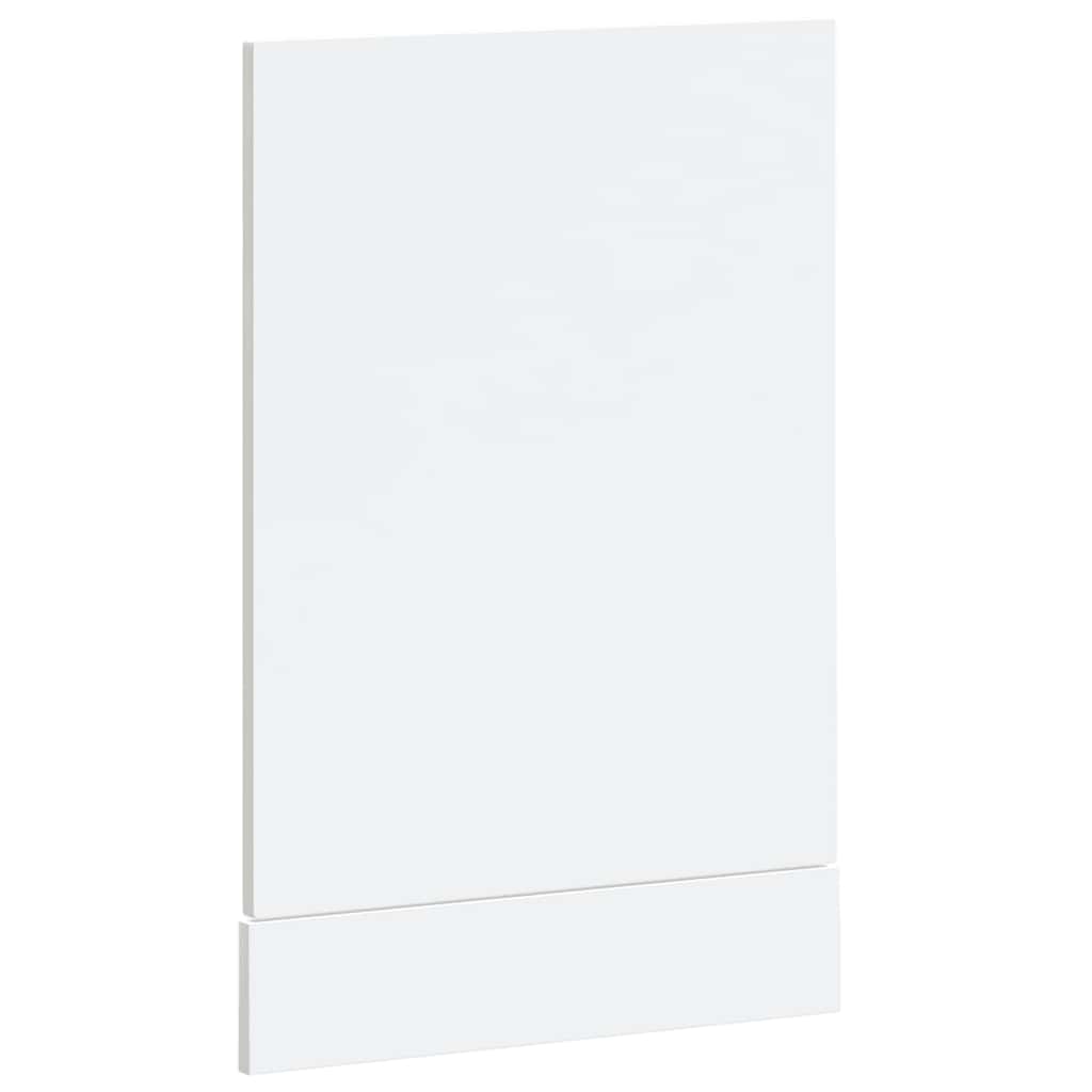 Dishwasher Panel Kalmar High Gloss White 45x1.5x57 cm Engineered Wood