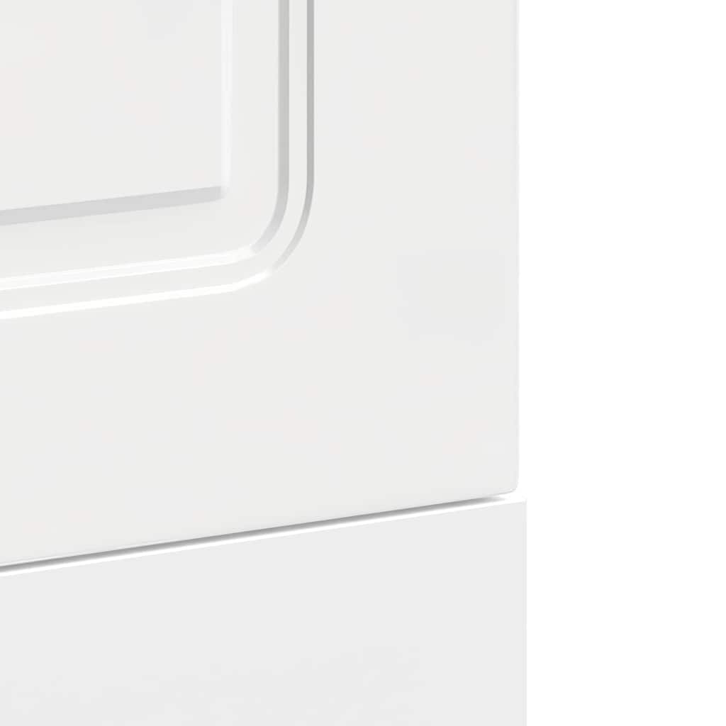Dishwasher Panel Kalmar High Gloss White 45x1.5x57 cm Engineered Wood