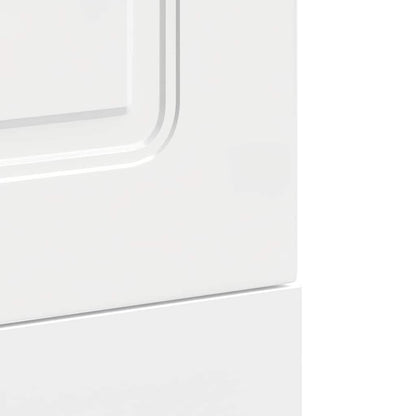 Dishwasher Panel Kalmar High Gloss White 45x1.5x57 cm Engineered Wood