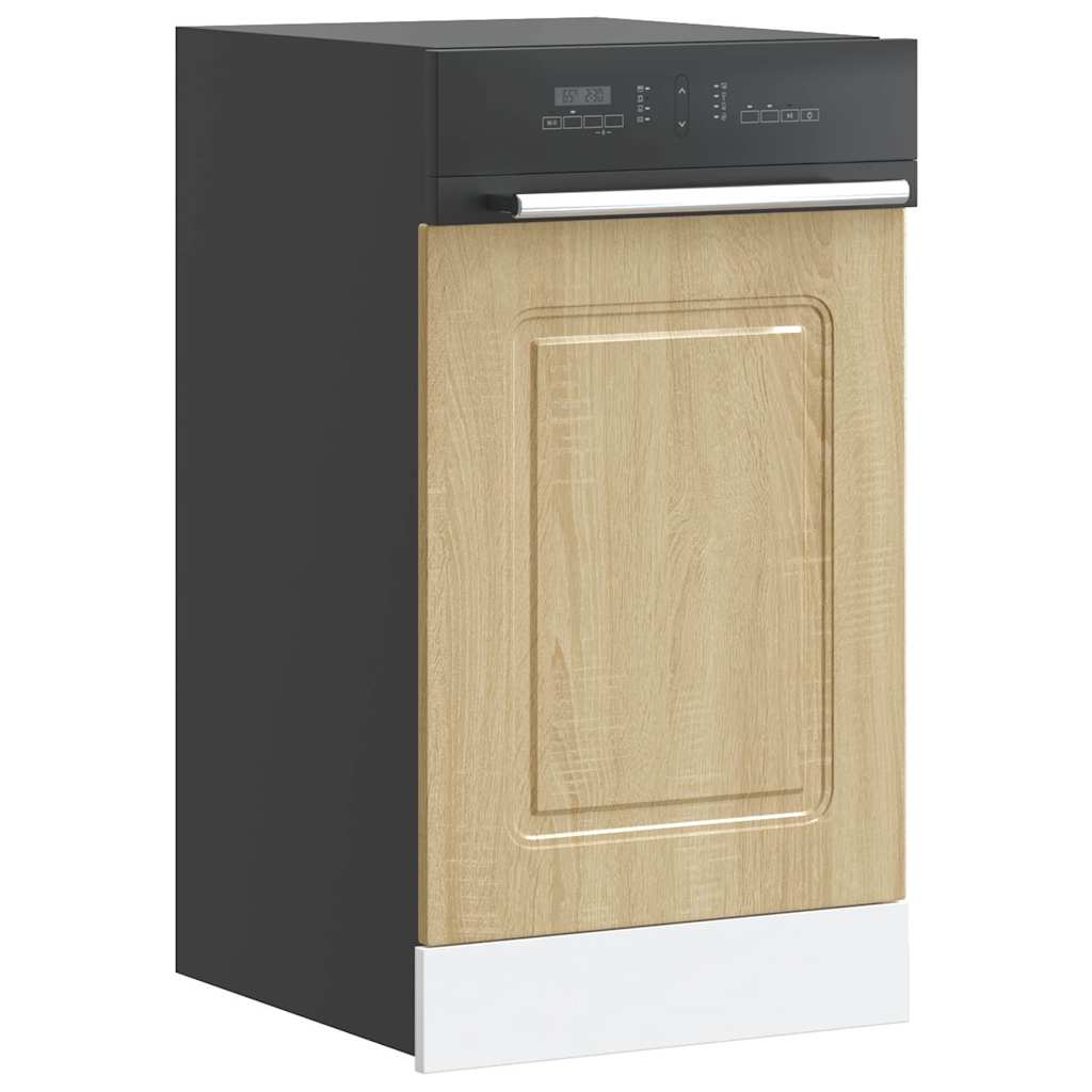Dishwasher Panel Kalmar Sonoma Oak 45x1.5x57 cm Engineered Wood