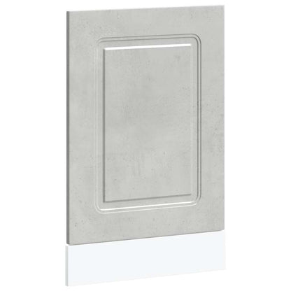 Dishwasher Panel Kalmar Concrete Grey 45x1.5x57 cm Engineered Wood