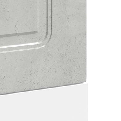 Dishwasher Panel Kalmar Concrete Grey 45x1.5x57 cm Engineered Wood