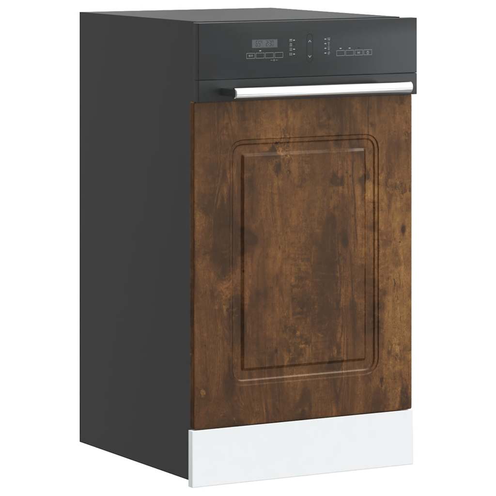 Dishwasher Panel Kalmar Smoked Oak 45x1.5x57 cm Engineered Wood