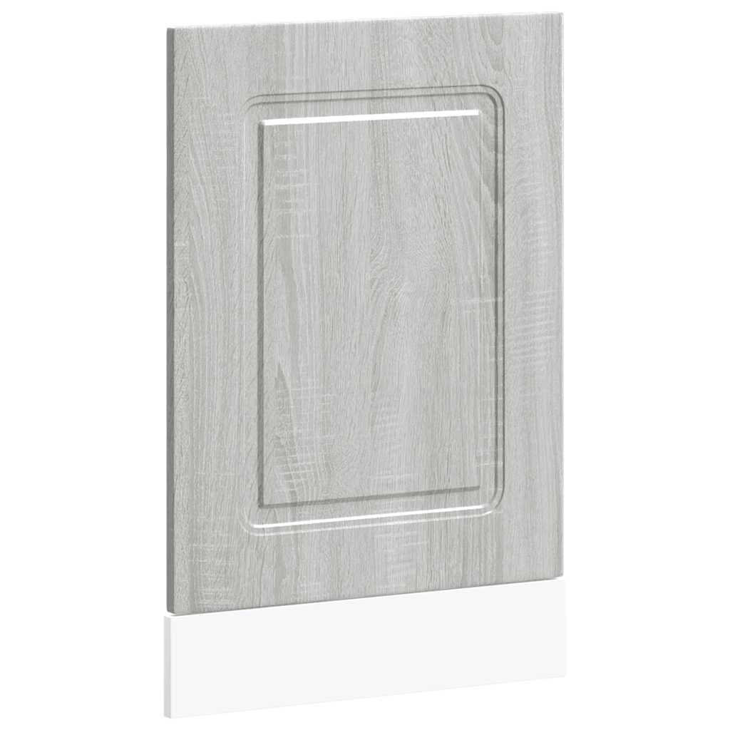 Dishwasher Panel Kalmar Grey Sonoma 45x1.5x57 cm Engineered Wood