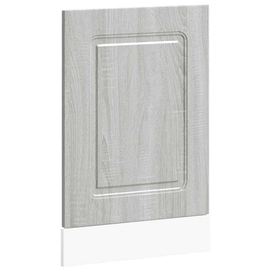 Dishwasher Panel Kalmar Grey Sonoma 45x1.5x57 cm Engineered Wood