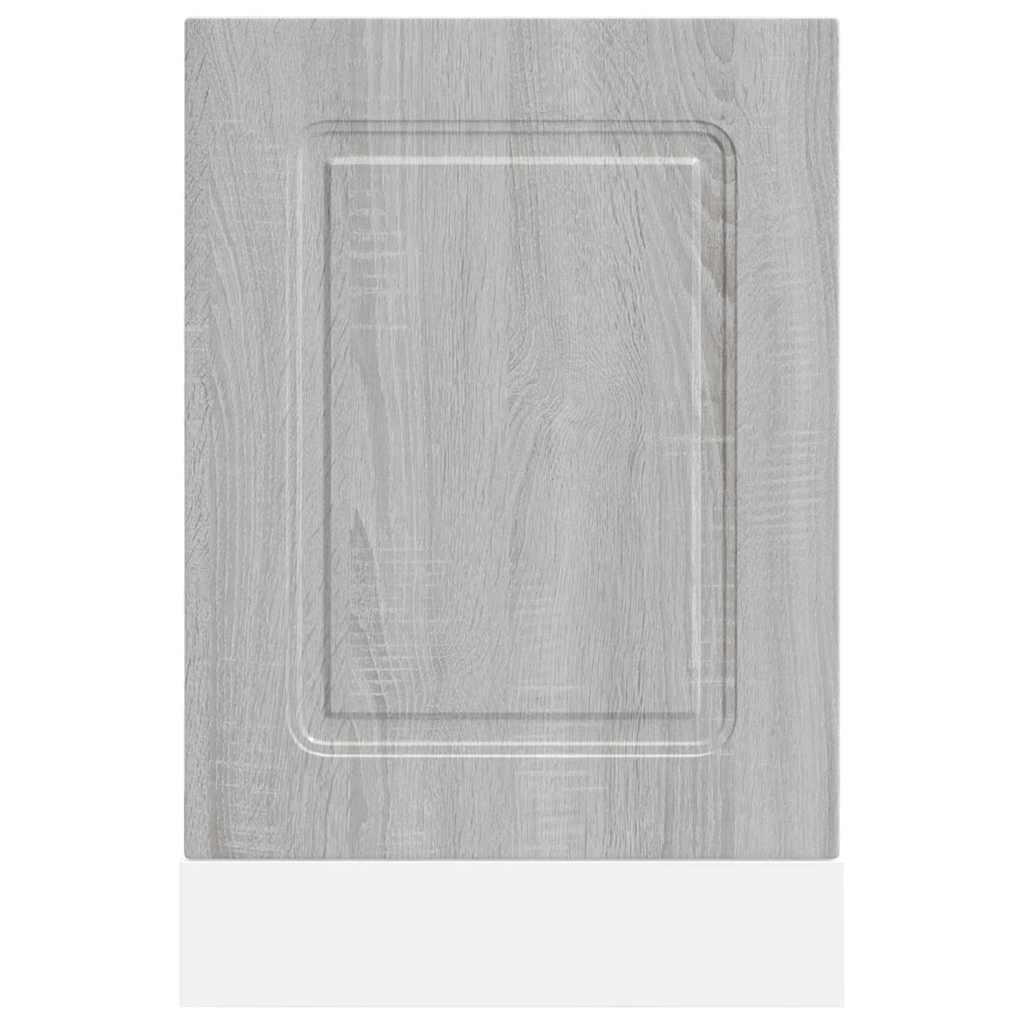Dishwasher Panel Kalmar Grey Sonoma 45x1.5x57 cm Engineered Wood