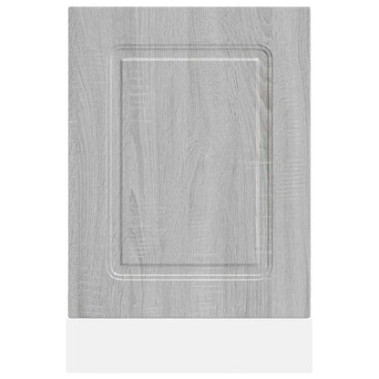 Dishwasher Panel Kalmar Grey Sonoma 45x1.5x57 cm Engineered Wood