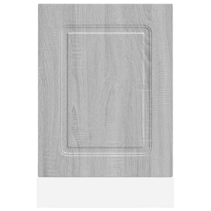 Dishwasher Panel Kalmar Grey Sonoma 45x1.5x57 cm Engineered Wood