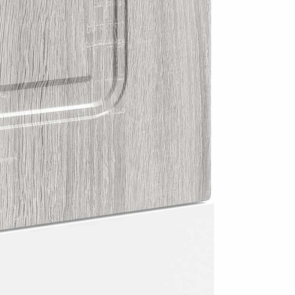 Dishwasher Panel Kalmar Grey Sonoma 45x1.5x57 cm Engineered Wood