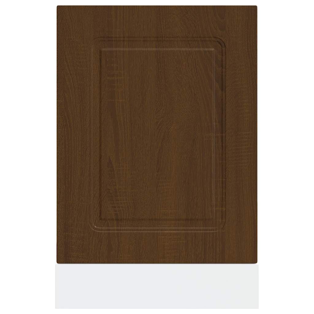 Dishwasher Panel Kalmar Brown Oak 45x1.5x57 cm Engineered Wood