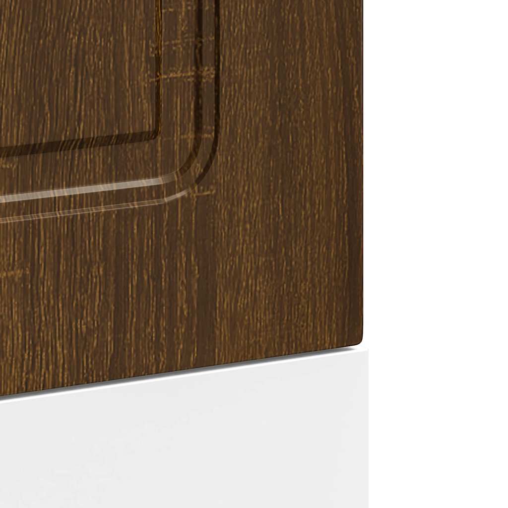 Dishwasher Panel Kalmar Brown Oak 45x1.5x57 cm Engineered Wood