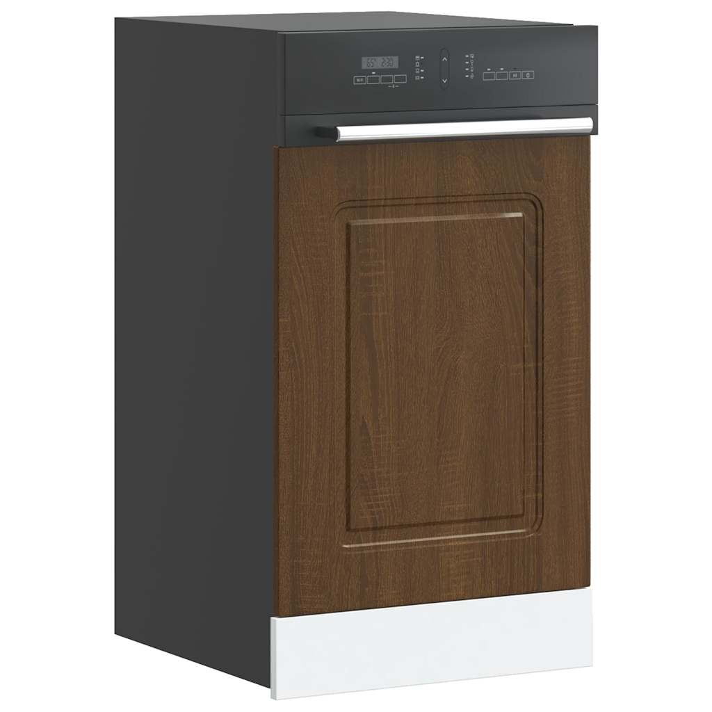 Dishwasher Panel Kalmar Brown Oak 45x1.5x57 cm Engineered Wood