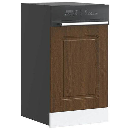 Dishwasher Panel Kalmar Brown Oak 45x1.5x57 cm Engineered Wood
