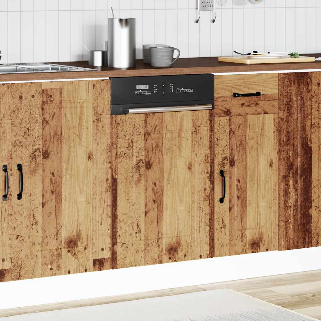 Dishwasher Panel Kalmar Old Wood 45x1.5x57 cm Engineered Wood