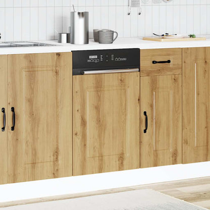 Dishwasher Panel Kalmar Artisan Oak 45x1.5x57 cm Engineered Wood