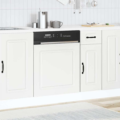 Dishwasher Panel Kalmar White 60x1.5x57 cm Engineered Wood