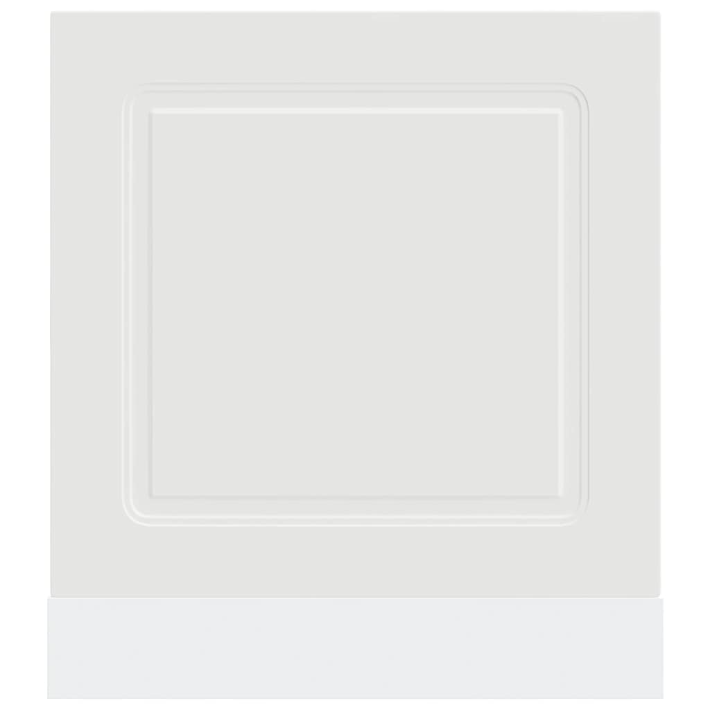 Dishwasher Panel Kalmar White 60x1.5x57 cm Engineered Wood