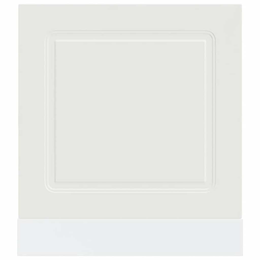Dishwasher Panel Kalmar White 60x1.5x57 cm Engineered Wood