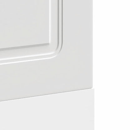Dishwasher Panel Kalmar White 60x1.5x57 cm Engineered Wood