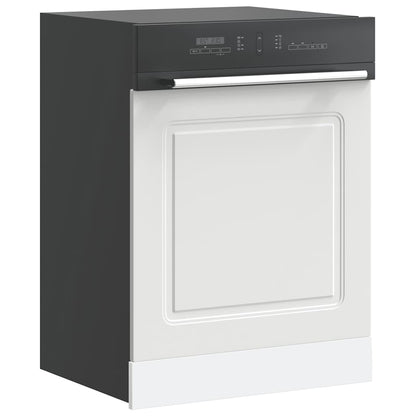 Dishwasher Panel Kalmar White 60x1.5x57 cm Engineered Wood