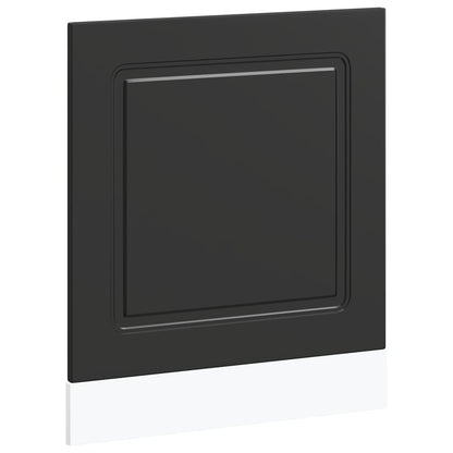 Dishwasher Panel Kalmar Black 60x1.5x57 cm Engineered Wood